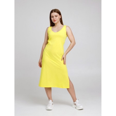 Female dress, size 50, lemon color-14