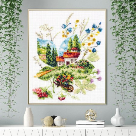 Embroidery Set "Summer Signs" 21 x 26
