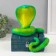 New Year's piggy bank "Cobra on the chest" 20 x 17 x 12 cm.