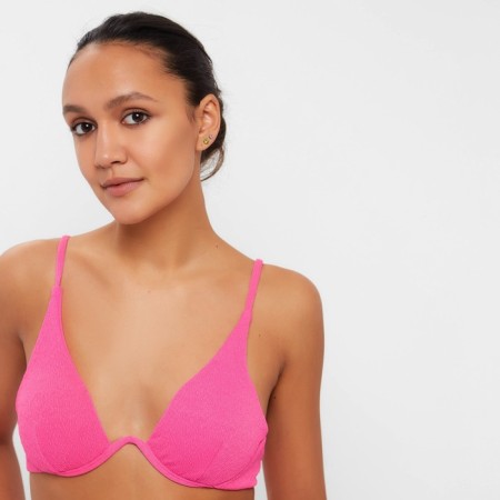 Separate Minaku swimsuit, pink color 46-3