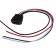 Type-C connector with a wire 10 cm, 4 pin, 2.1 a, 5 V, black