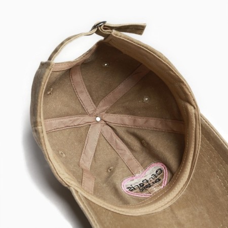 Women's cap Minaku "OFR.PARIS", beige color, rr 54-56-5