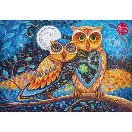 Puzzle "Fairytale Owls", 2000 elements-1