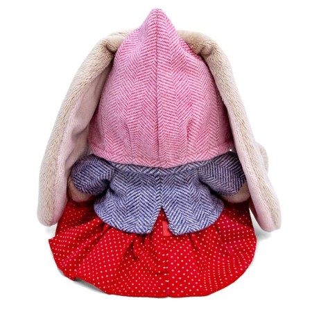 Soft toy "Bunny mi in a tweed suit with a skirt", 15 cm-2