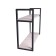 Wind -up double "Energy Loft", 58 x 69.6 x 24 cm, black, Bob Pine