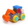 Excavator "gears", light and sound, works from batteries, color mix