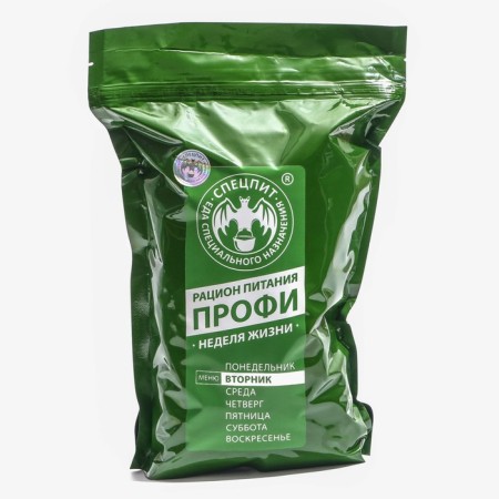 Рацион питания суточный "СпецПит" ПРОФИ меню ВТОРНИК, 0,75 кг-2