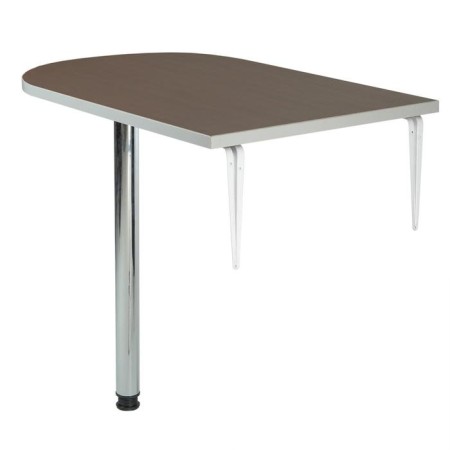 Bar countertop with a support, 1000x580x850 mm, douglas dark-1