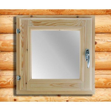 Window, 40 × 40cm, double glass, from needles-2