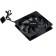 DIGMA DFAN-120-9 fan 120x120x25mm black 3-PIN 4-PIN (Molex) 23db 120GR RET