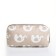 Lightning cosmetic bag, beige color