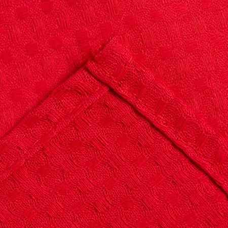 Towel 35x60 cm, red, waffle, 240 g/m2, cotton 100%-3