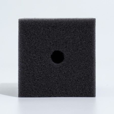 Rectangular sponge for the turbo filter No. 8, 8 x 8 x 12 cm, gray-2