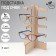 Eco -point stand “Eco” 5 seats, 14.5 × 12 × 28cm, plywood, light color