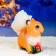Garden figure "Squirrel with mushrooms" 30x23cm