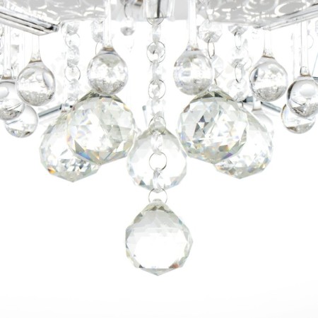 Svetogor chandelier "Grodno" 5x60W E27 LED lighting chrome 50x50cm-10