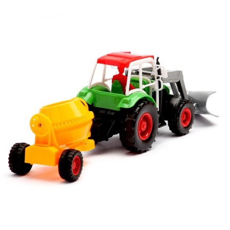 Tractor "Builder" with a concrete mixer, mix-3