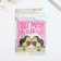 Vacuum headphones in the package "You are my half", with a microphone, 10 x 15 cm
