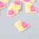 Decor for creativity "Number 5 with an animal" set 10 pcs 1.8x1.8 cm