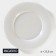 Porcelain dining plate Magistro Argos, D = 25.8 cm, white color