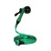 Rubber olive ripe hose, 12 mm (1/2 "), 10 m, in a textile braid, with a watering gun, color mix, Greengo