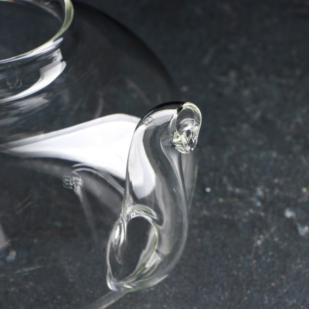Hot kettle with glass sieve, 1.1 liters-3