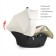 Car Seiger Siger "Daphni", group 0+, 0-13 kg, 0-1.5 years old, olive
