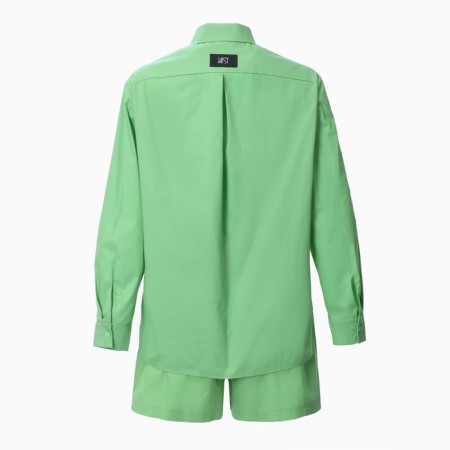 Women's suit (shirt and shorts) Mist Summer Time, size 48, green-13