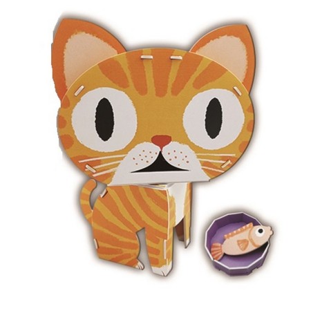 Set for creativity Sostea 3D figures "Cat"