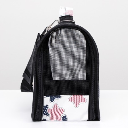 Bag - carrying for animals "Stars", size S, 37.5 x 17 x 22 cm-3