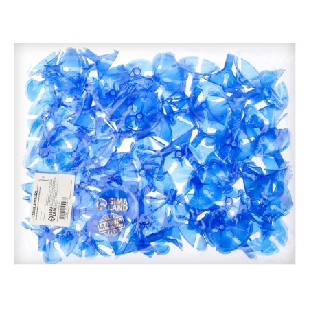 Holder-capture for balls, hole 0.6 cm, d = 4.5 cm, blue color-1