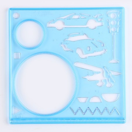 Stencil of stencil “Transport” with coloring-3