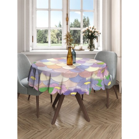 The tablecloth “Fairy Tale”, Round, Saten, D = 150 cm-1