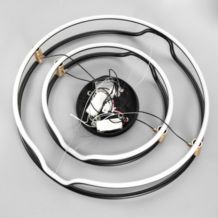 Lumber "Holter" LED 236W 3000-6000K black 60x60x9cm Bayerlux-8