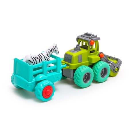 Excavator inertial "Mike", with a trailer, mix-2