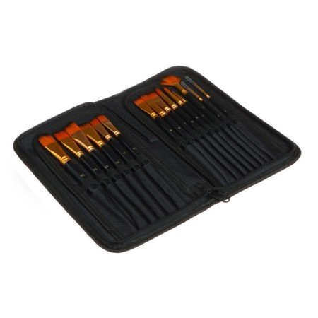 Calligrata tiring set, nylon, 15 pieces, in a pencil case-13