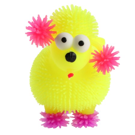 Ball children's rubber -tree light “Poodle”, Mix color, in showbox-3