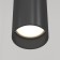 Suspended Technical P075PL-01B, 1xGU10, 10W, 6x6x30 cm, black color