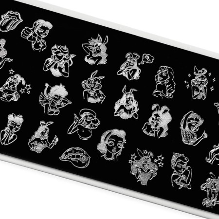 TNL Premium stamping plate "Playful mood"-1