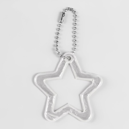 The reflective element "Star", bilateral, 5.5 × 5.5 cm, color mix-4