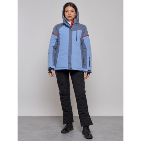 Ski jacket female, size 54, purple color-19