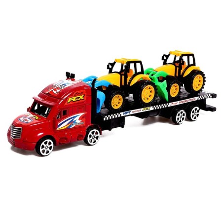 Truck inertial "Avtobos", with tractors, mix-4