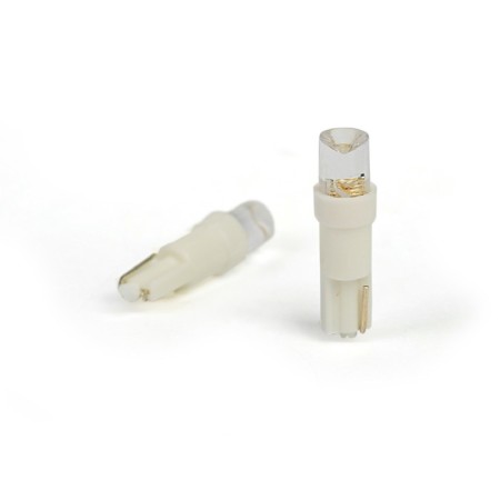 LED lamp KS, T5, W2.0-4.6D, 12 V, white, cone, b/basic small