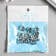 Bead for creativity Metal "dollar" silver 1.1x0.7 cm