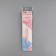 Knitting hook, bilateral, with silicone handle, d = 0.5/1 mm, 13.5 cm, pink color