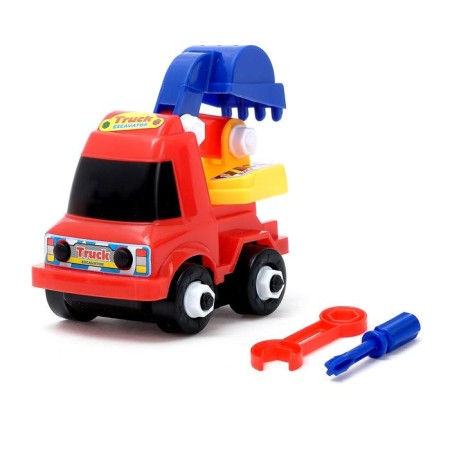Plastic constructor "Stroytechnics", 20 detail, mix-5