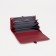 Wallet on magnets, burgundy color