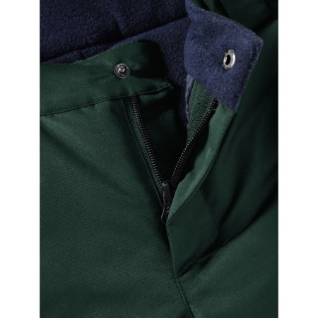 Ski pants for a boy, height 110 cm, dark green color-7