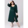 Women's dress, size 60, green color