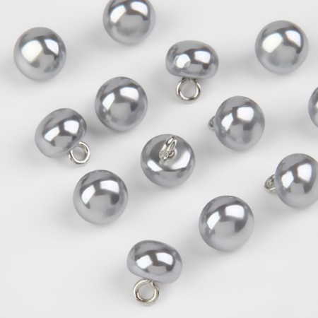A button on the leg, d = 8 mm, the color is gray-1